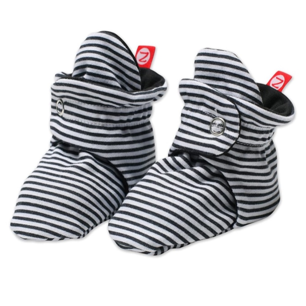 NWOT Zutano Unisex Striped 6M Infant Booties